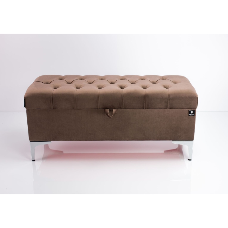 Tufted Storage Bench